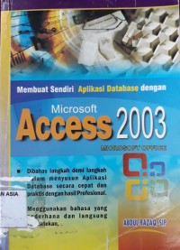 Aplikasi Database dengan Microsoft Access 2003