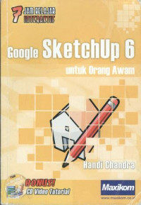 Google sketchup 6 untuk orang awam