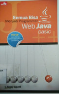 Semua bisa menjadi programmer web java basic