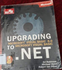 Upgrading Microsoft Visual Basic 6.0 to Microsoft Visual Basic .NET