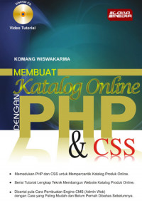 Membuat katalog online dengan php dan css