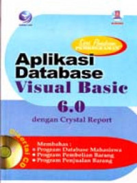 Aplikasi database visual basic 6.0 dengan crystal report