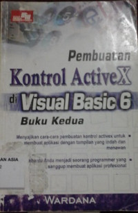 Pembuatan Kontrol ActiveX di Visual Basic 6 buku kedua