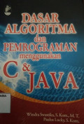 DASAR ALGORITMA dan PEMROGRAMAN Menggunakan C & JAVA