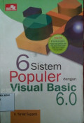 6 sistem populer dengan visual basic 6.0