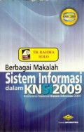 Berbagai Makalah Sistem Informasi dalam KNSI2009