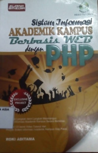 Sistem Informasi AKADEMIK KAMPUS Berbasis WEB dengan PHP