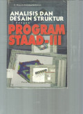 Analisis dan desain struktur dengan program staad-iii