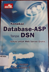 Koneksi database-asp tanpa dsn solusi untuk web server gratis