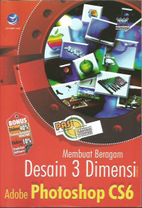 Membuat beragam desain 3 dimensi adobe photoshop cs6