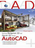 Membuat bangunan 3d dari denah 2d  dengan autocad