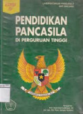 Pendidikan pancasila di perguruan tinggi