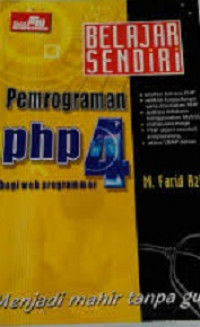 Pemrogaman php 4 bagi web programmer