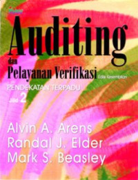 Auditing dan pelayanan verifikasi : pendekatan terpadu jilid 1