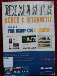 Desain situs keren dan interaktif dengan photoshop cs6 dan jquery