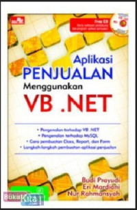 Aplikasi penjualan menggunakan vb.net