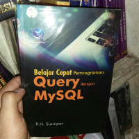 Belajar Cepat Pemrograman Query dengan MYSQL