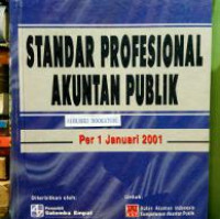 Standar Profesional Akuntan Publik per 1 Januari 2001