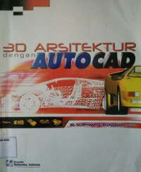 3d arsitektur dengan autocad