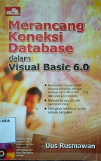 Merancang koneksi database dalam visual basic 6.0