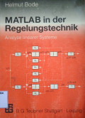 Matlab in der regelungstechnik : analyse linearer systeme