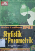 Buku latihan SPSS Statistik Non Parametik