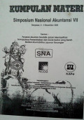 Kumpulan Materi Simposium Nasional Akuntansi VII