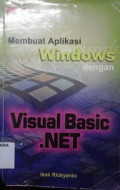 Membuat aplikasi windows dengan visual basic .net