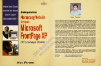 Buku Panduan Merancang Website Dengan Microsoft FrontPage XP