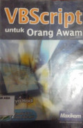 Vbscript untuk orang awam