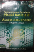 Pemrograman Database Visual Basic 6.0 dan Access 2000/XP/2003