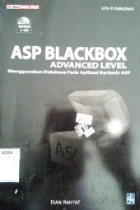 ASP Blackbox Advanced Level Menggunakan Database Pada Aplikasi Berbasis ASP