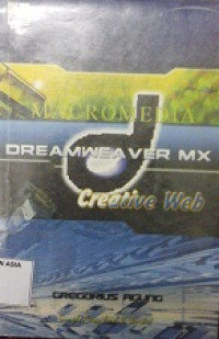 Macromedia dreamweaver mx creative web