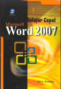 Belajar Cepat Microsoft Word 2007