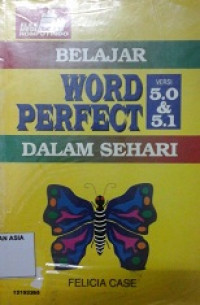 Belajar Word Perfect Dalam Sehari