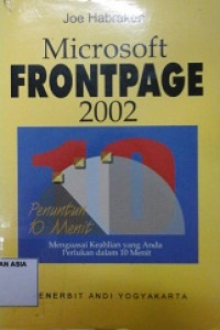 Microsoft frontpage 2002