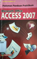 Pedoman panduan praktikum microsoft office access 2007