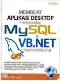 Membuat aplikasi desktop menggunakan mysql dan vb.net