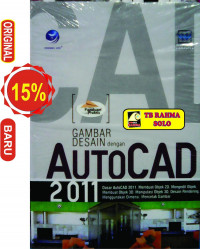 Gambar desain dengan autocad 2011