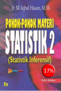 Pokok pokok materi statistik 2 ( statistik inferensif )