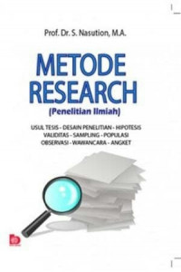 Metode research (penelitian ilmiah)