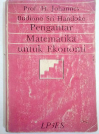 Pengantar matematika untuk ekonomi