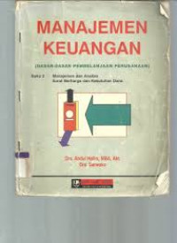 Manajemen keuangan : dasar-dasar pembelajaan perusahaan buku 2