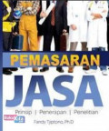 Pemasaran jasa : prinsip, penerapan, penelitian