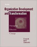 Organization development and transformation