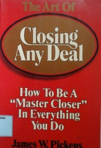 Closing any deal