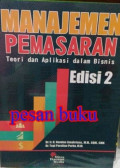 Manajemen pemasaran teori dan aplikasi dalam bisnis