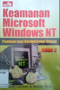 Keamanan microsoft windows nt : panduan bagi administrator sistem buku 2