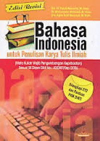 Bahasa Indonesia untuk Penulisan Karya Ilmiah