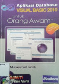 Aplikasi Database Visual Basic 2010 untuk orang awam